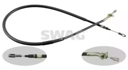 Трос, стояночная тормозная система SWAG купить